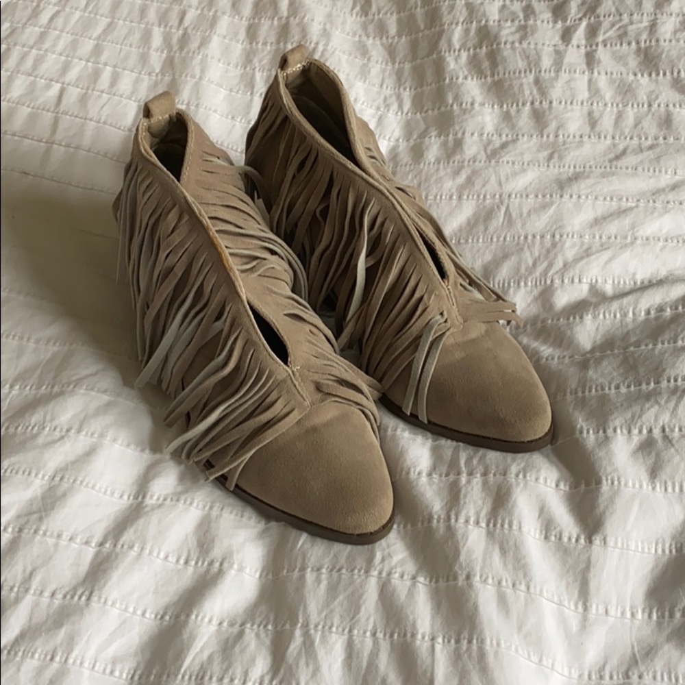 Fringe Booties
